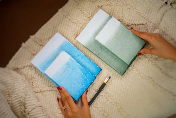 A5 Aqua Ombre Notebook