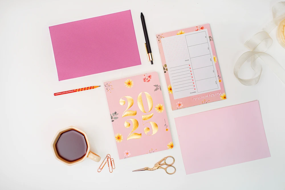 flower power mini journal