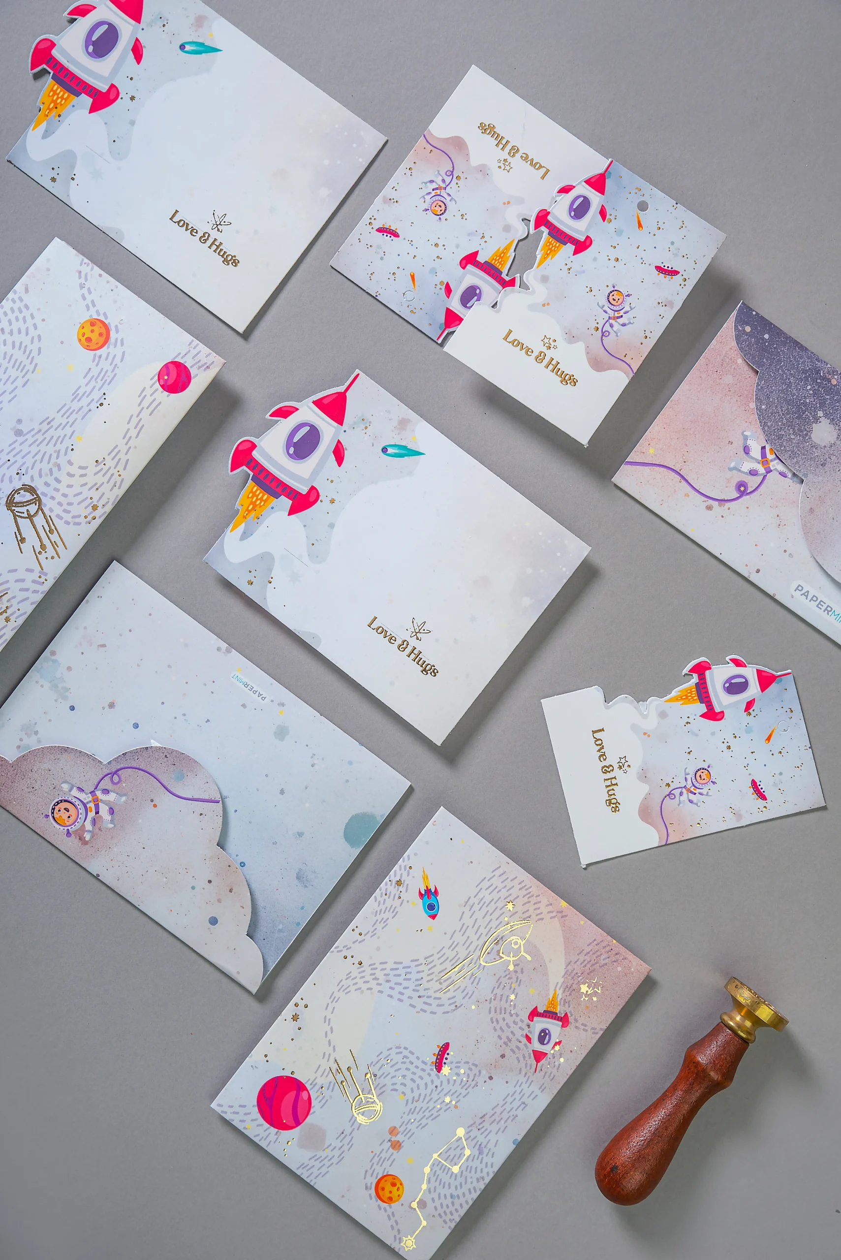Space Adventure Gift Tags