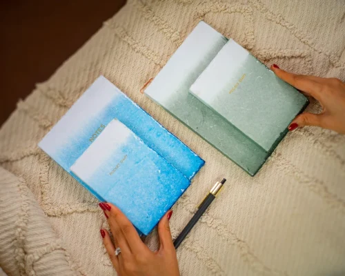 A5 Aqua Ombre Notebook